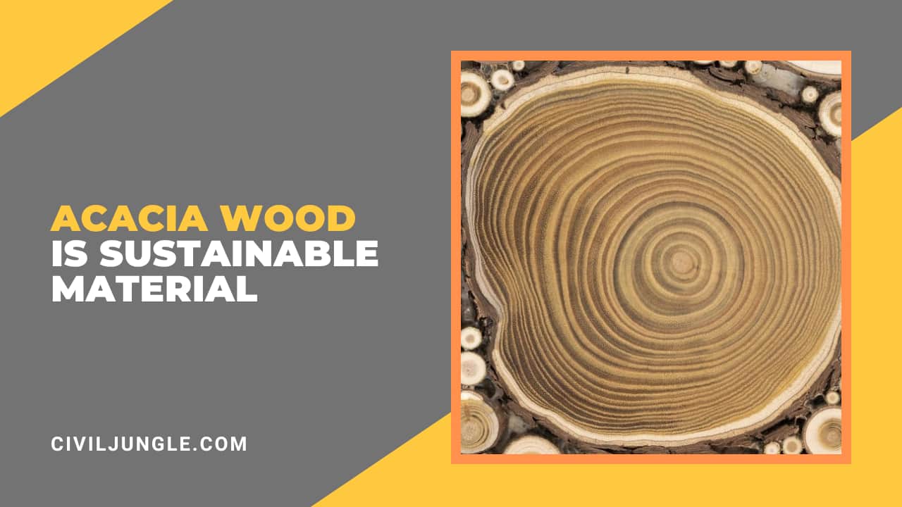Acacia Wood Is Sustainable Material