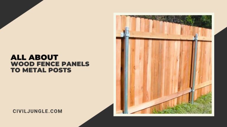 All About Wood Fence Panels to Metal Posts | How to Attach Wood Fence Panels to Metal Posts | Installing Metal Fence Posts as a Repair