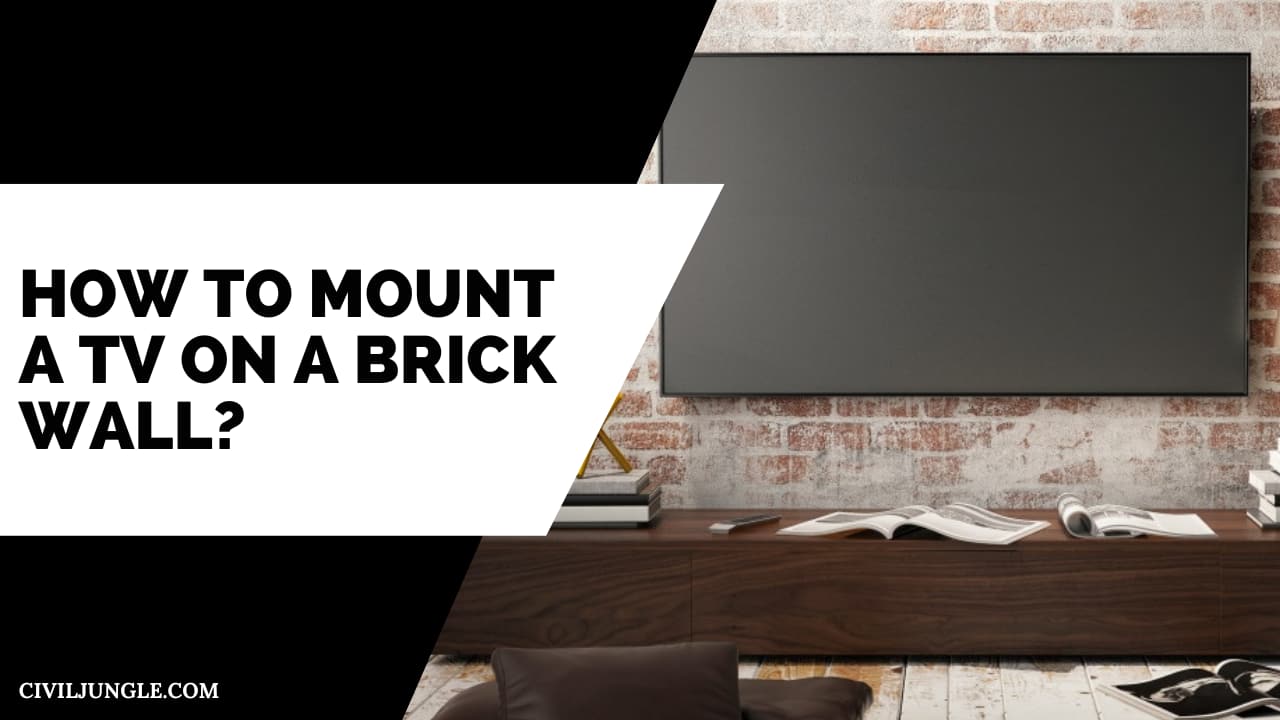 How to Mount a TV on a Brick Wall