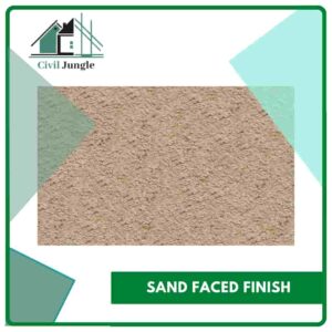 Sand Faced Finish