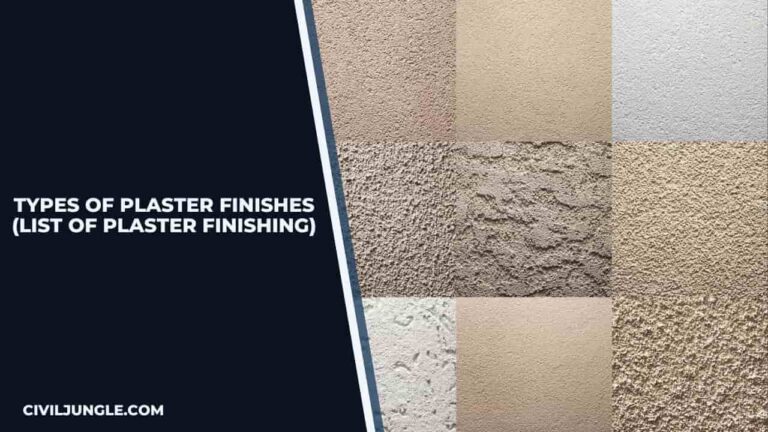14 Types of Plaster Finishes (List of Plaster Finishing)