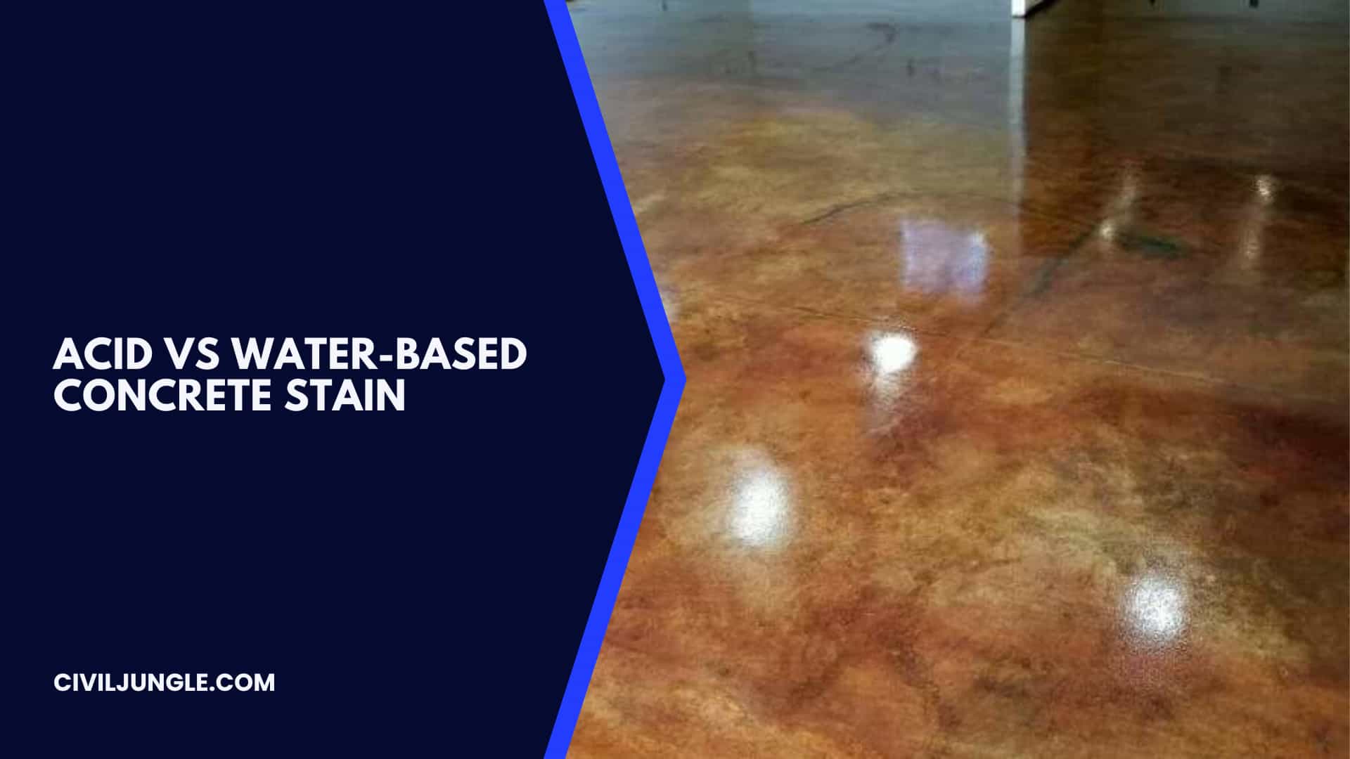 Acid Vs Water-Based Concrete Stain
