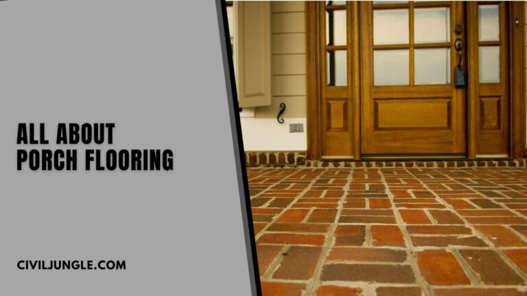 All About Porch Flooring | Types of Porch Flooring | Natural Stone Porch Flooring