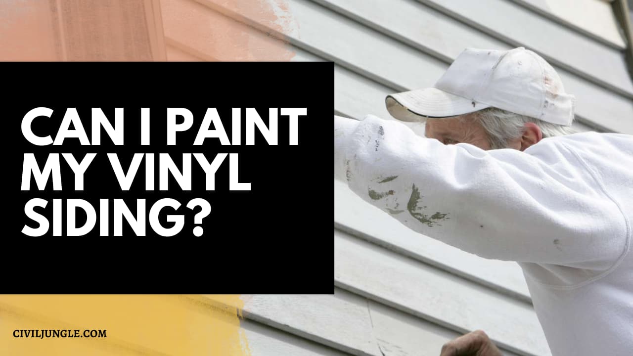 Can I Paint My Vinyl Siding