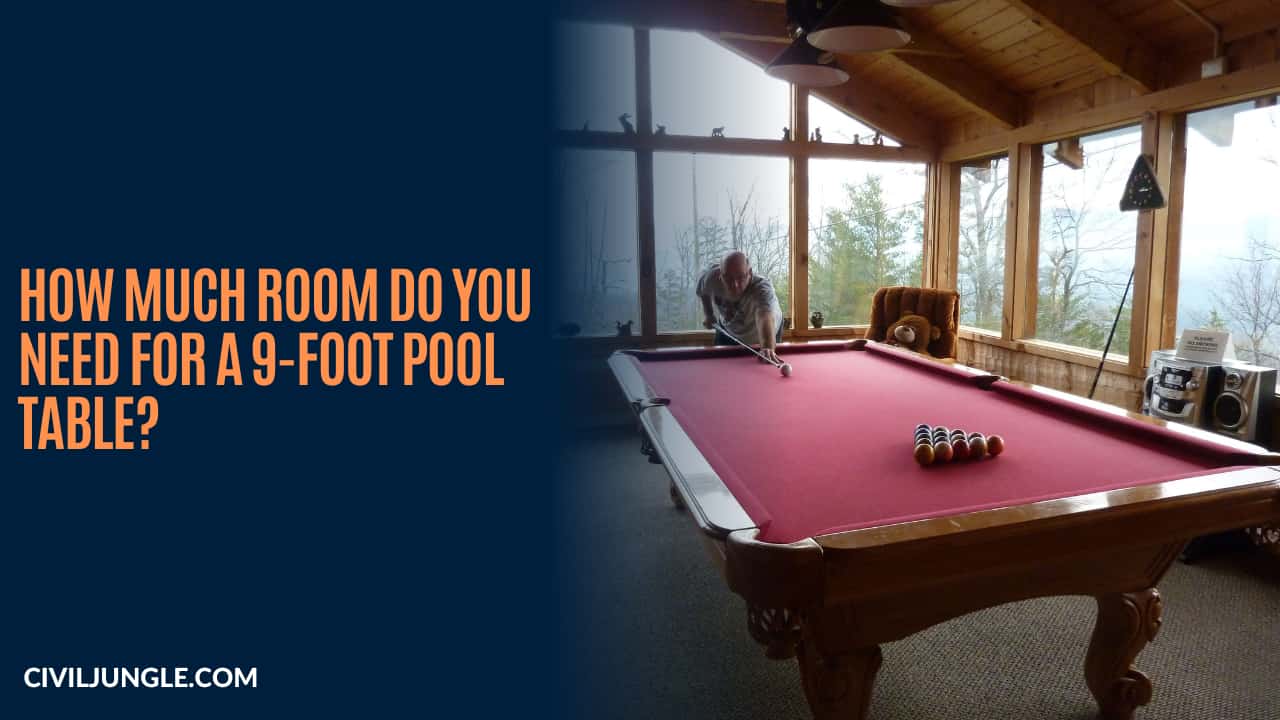 How Much Room Do You Need for a 9-Foot Pool Table