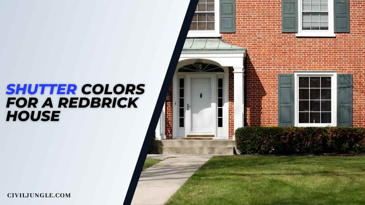Shutter Colors For A Redbrick House