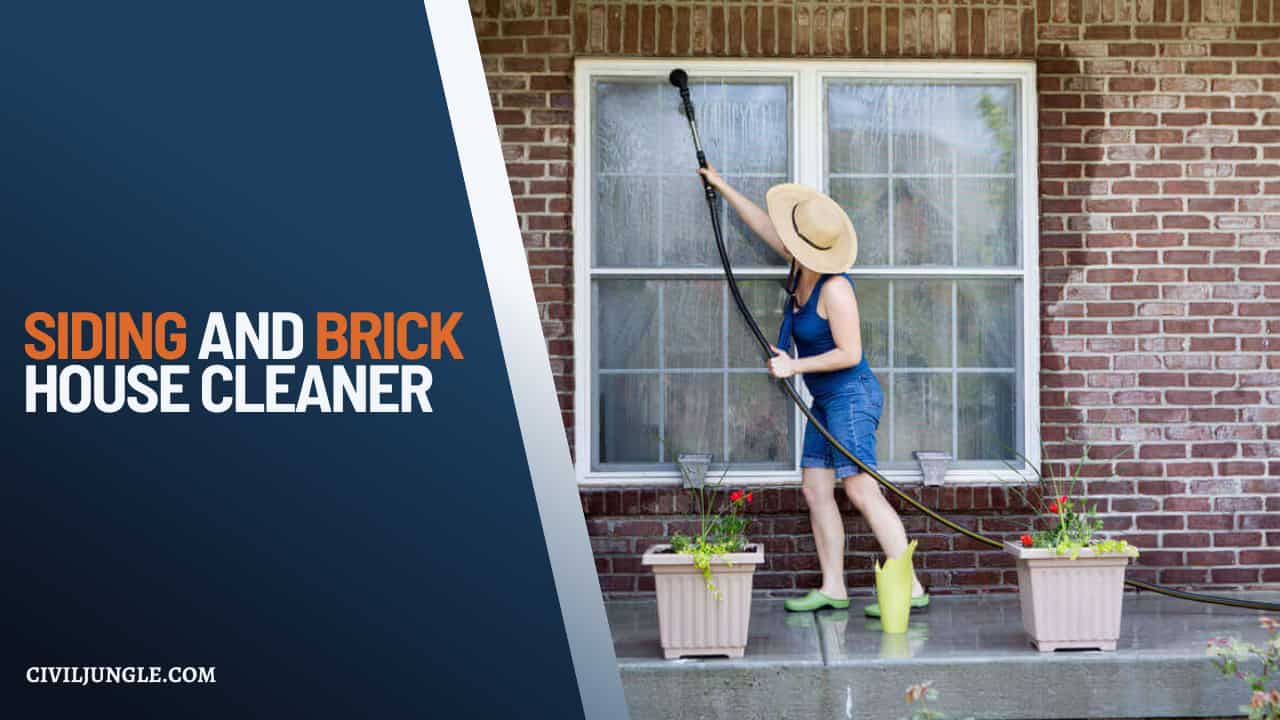Siding and Brick House Cleaner
