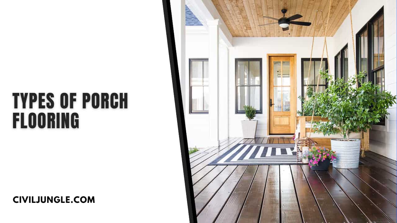 Types of Porch Flooring