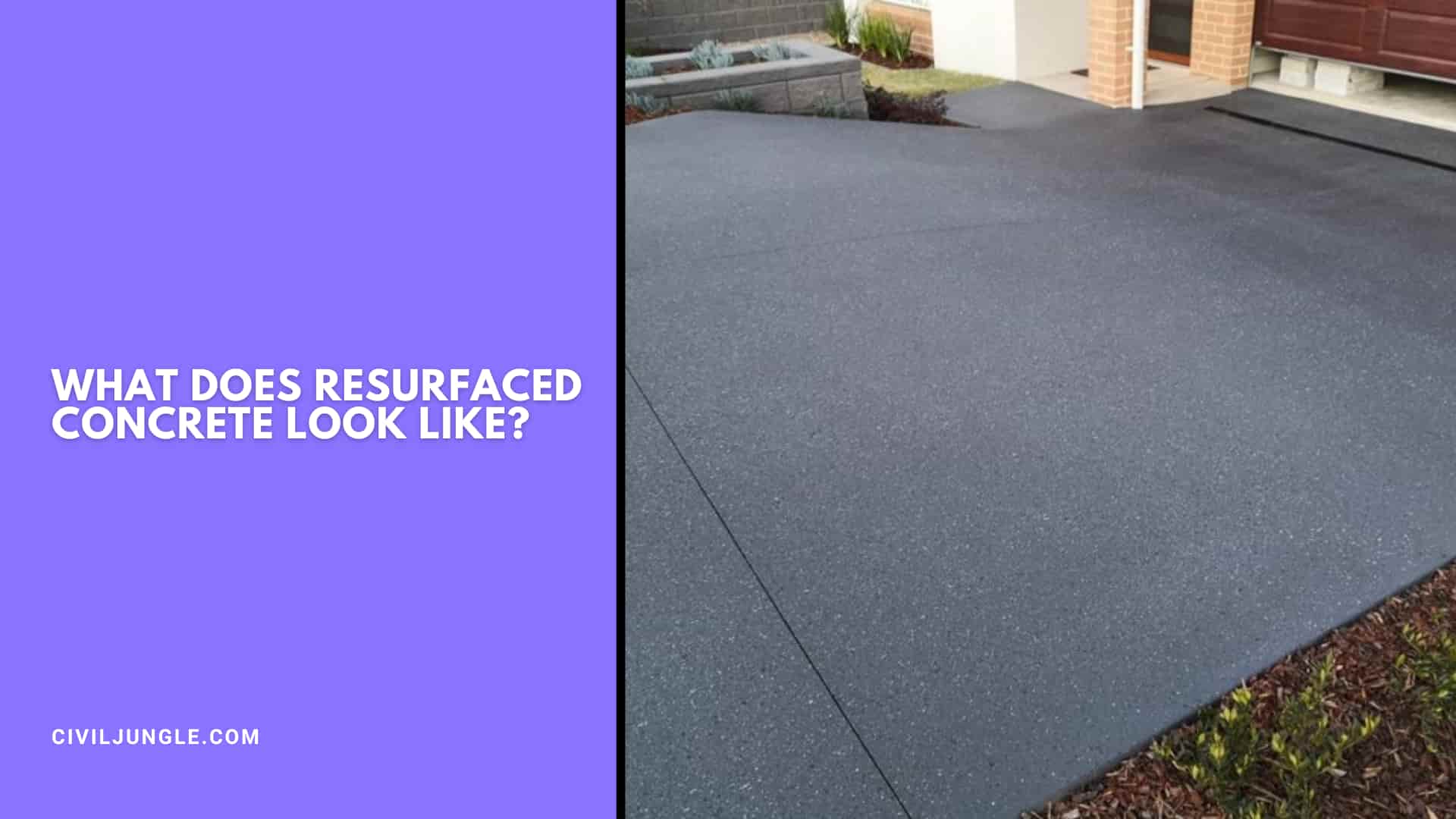 What Does Resurfaced Concrete Look Like?