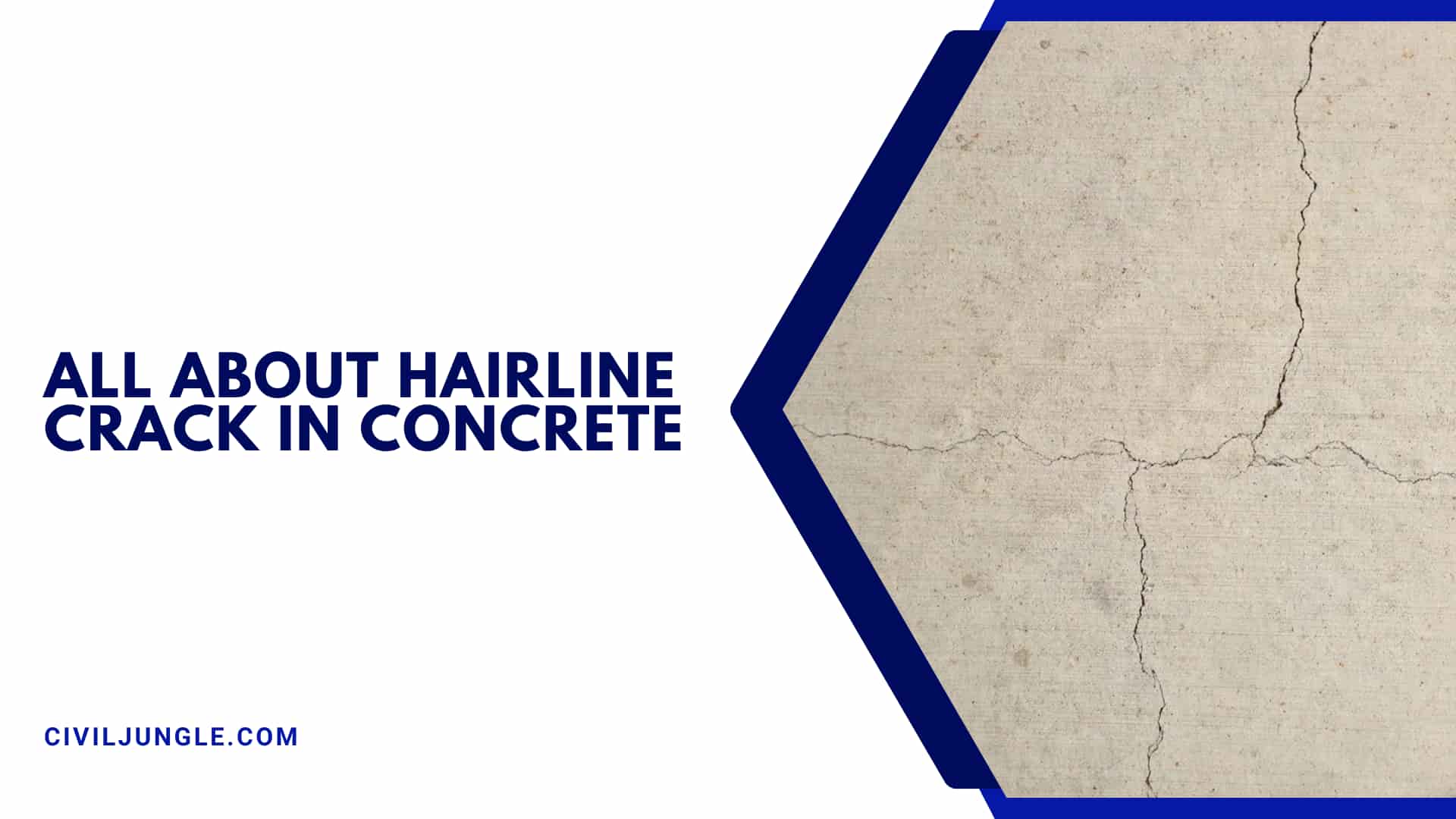 All About Hairline Crack In Concrete | What Causes Hairline Cracks In ...