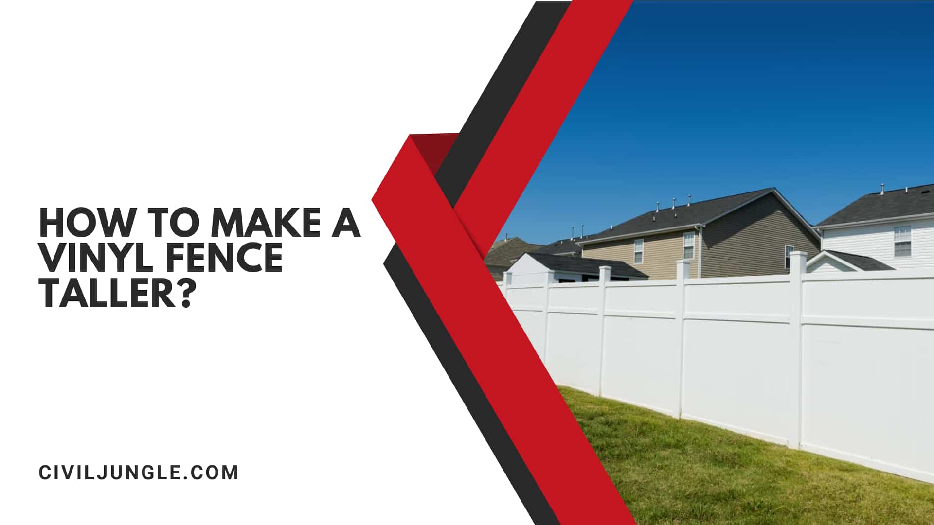 How To Make A Vinyl Fence Taller?