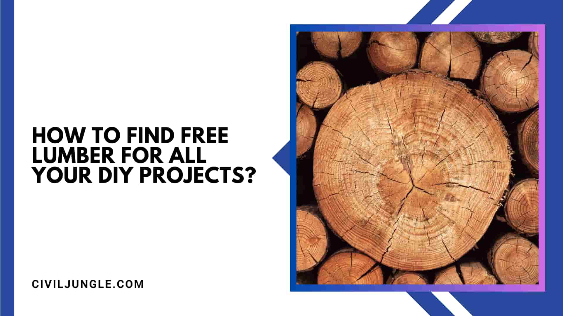 How to Find Free Lumber for All Your Diy Projects?