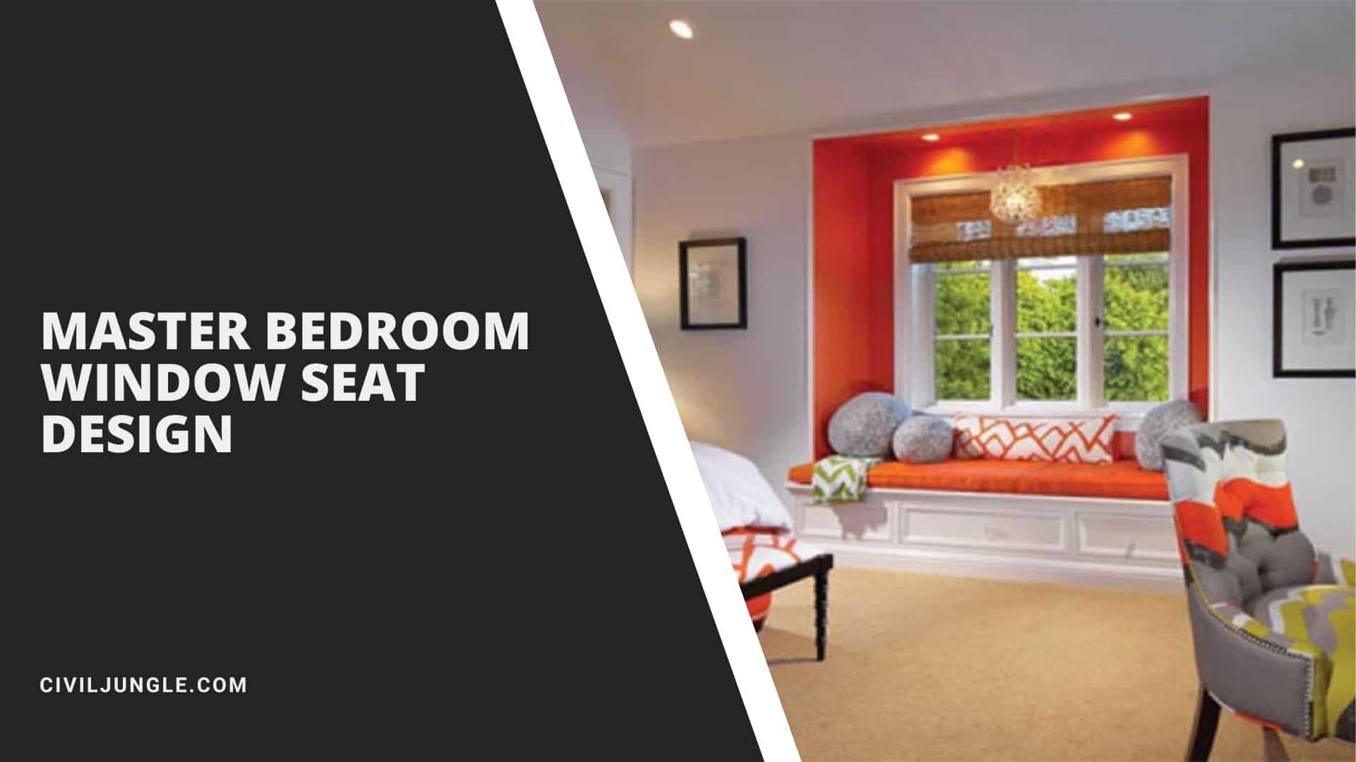 Master Bedroom Window Seat Design