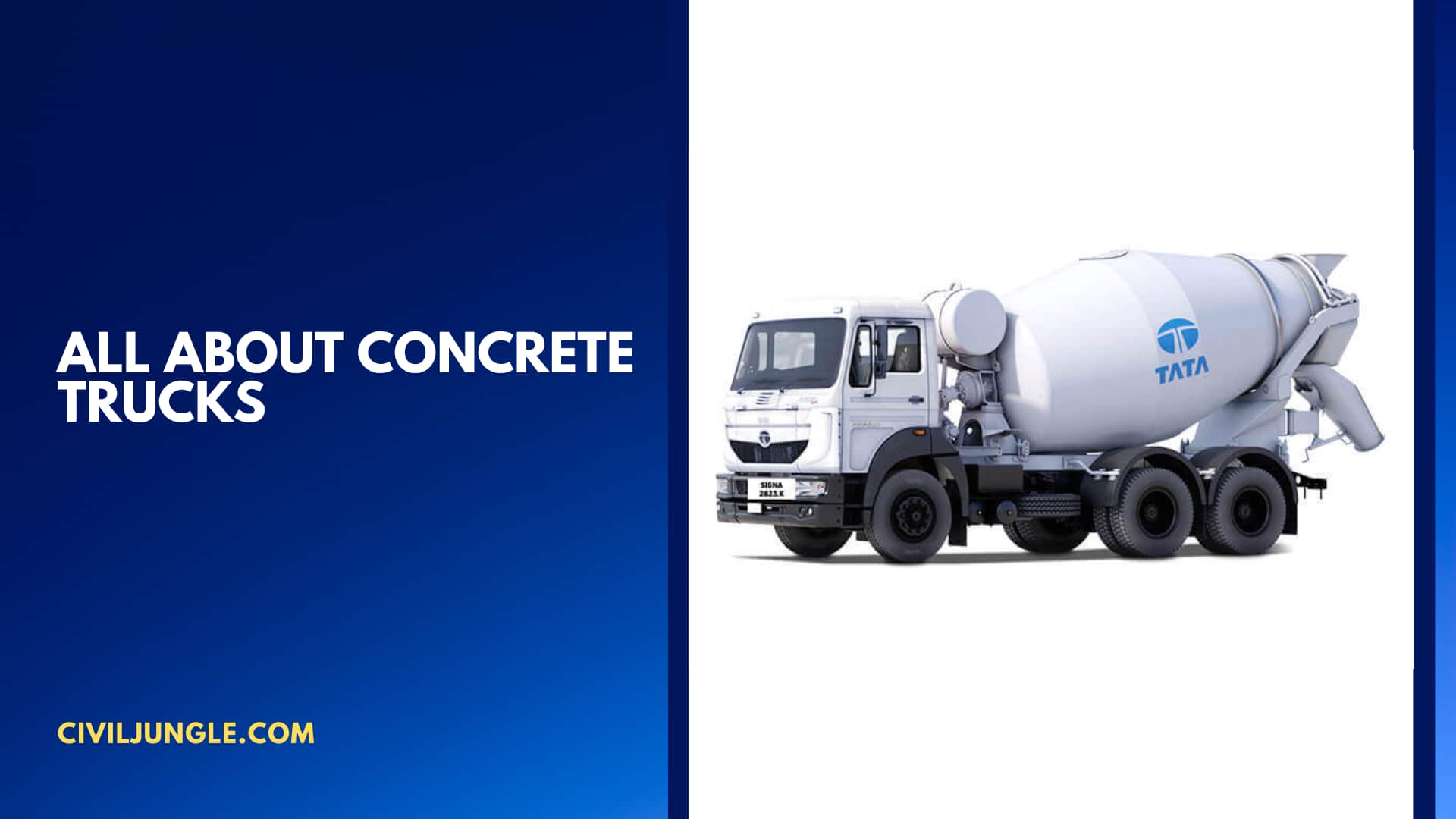 All About Concrete Trucks
