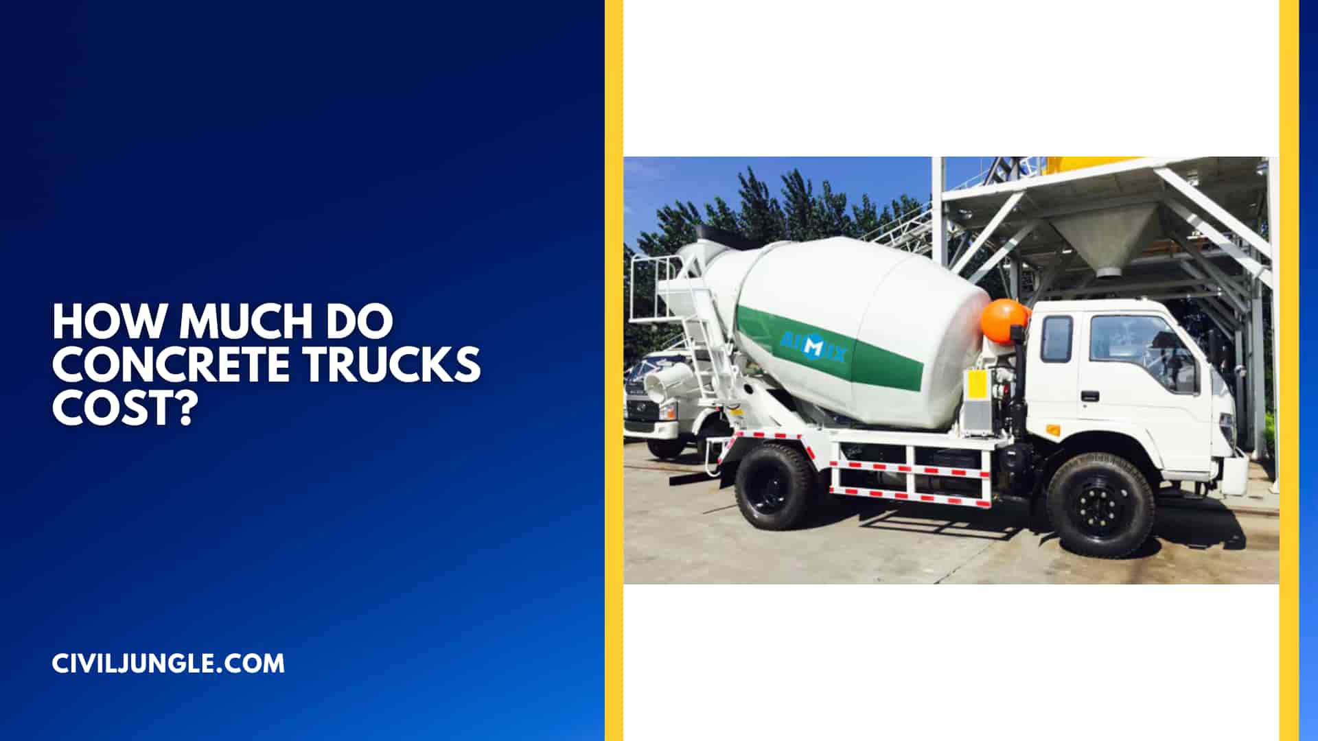 How Much Do Concrete Trucks Cost?