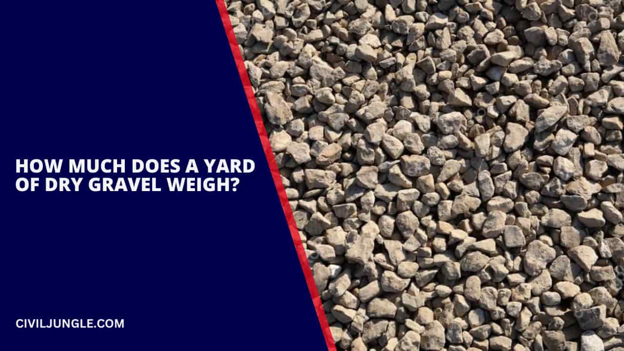 How Much Does a Yard of Dry Gravel Weigh