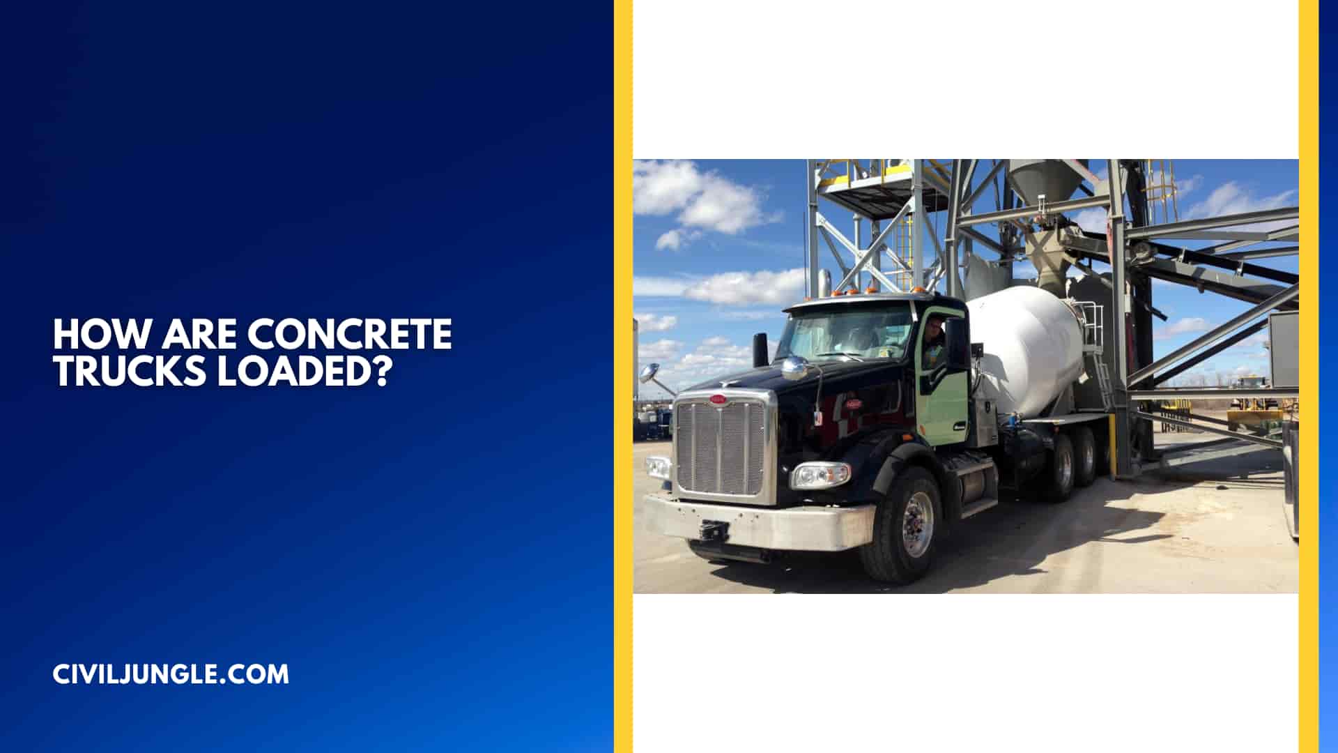 How are Concrete Trucks Loaded?