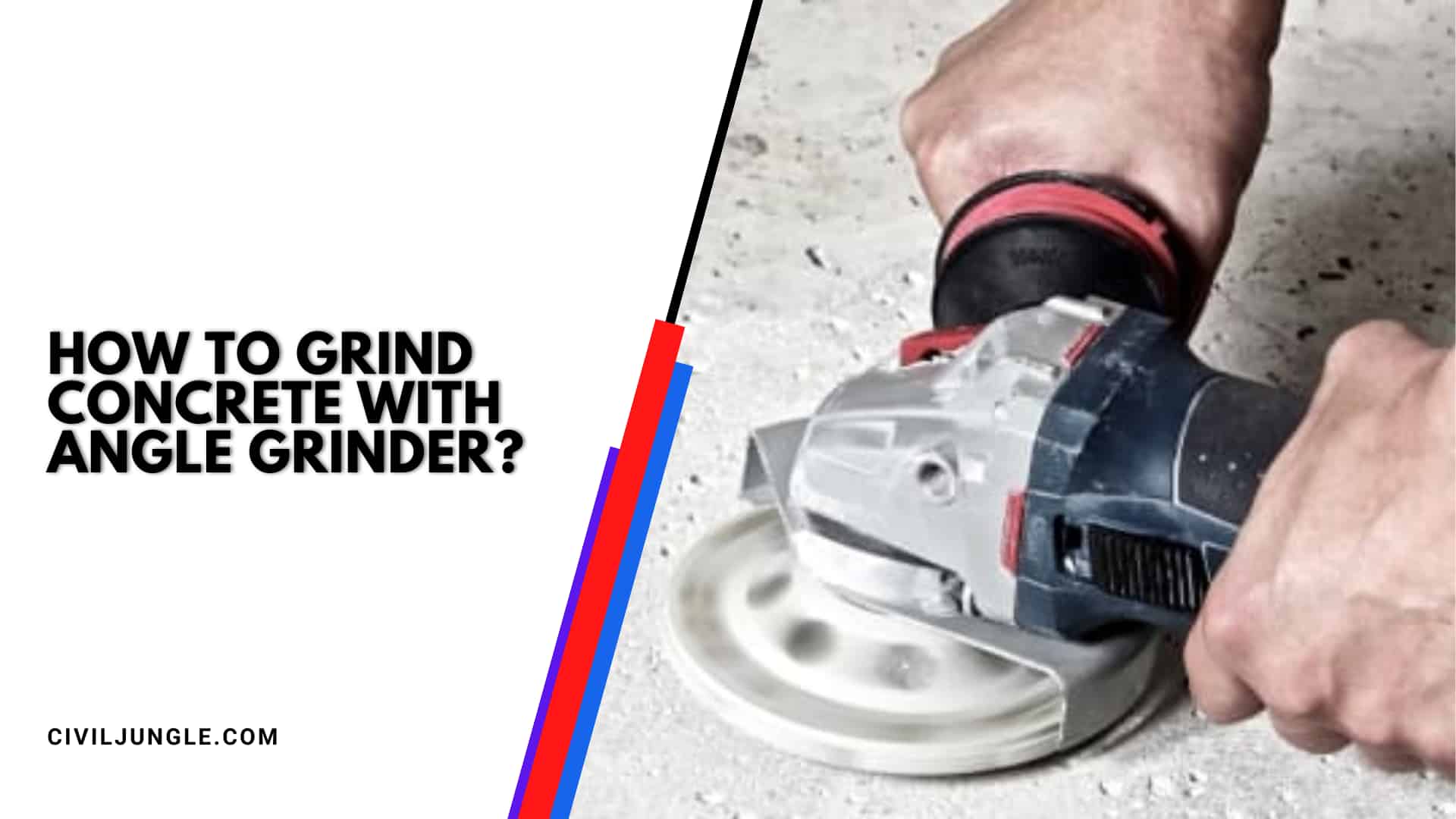 How to Grind Concrete with Angle Grinder?