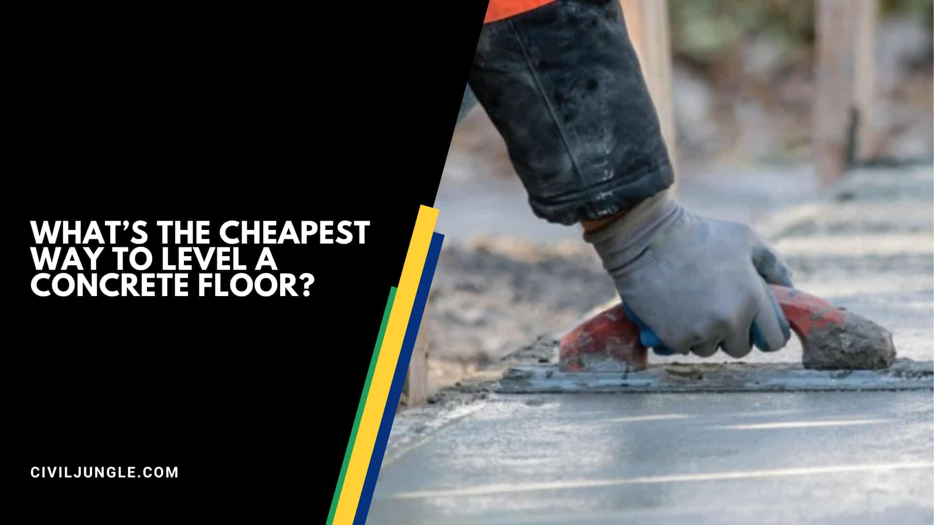 What’s The Cheapest Way To level A Concrete Floor?