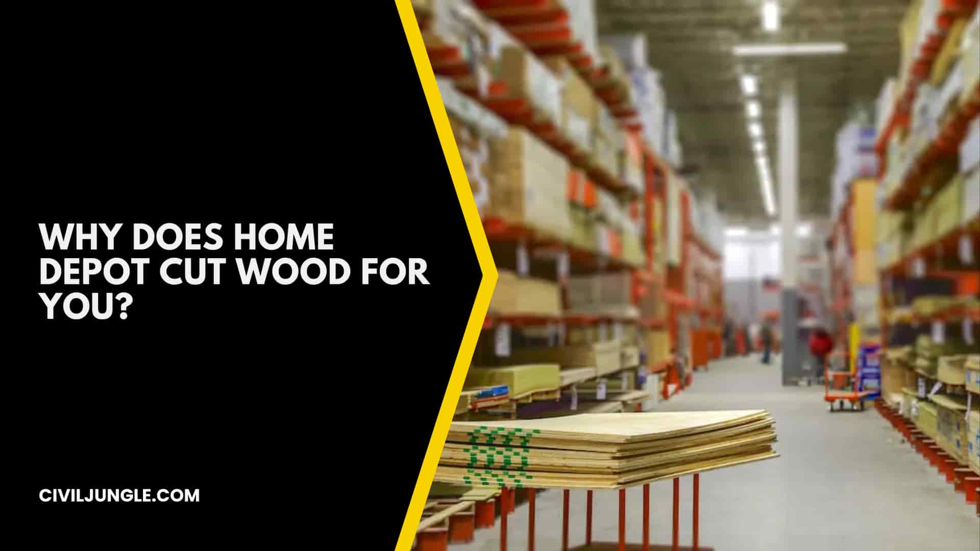 Why Does Home Depot Cut Wood For You?