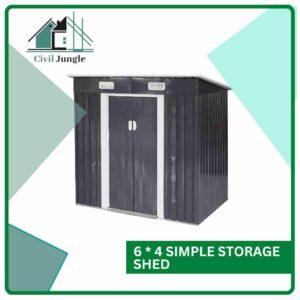 6 * 4 Simple Storage Shed