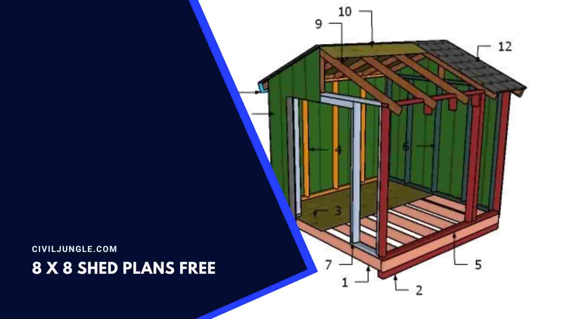 8 X 8 Shed Plans Free