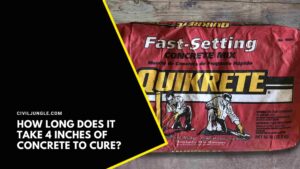 Can Quikrete Be Mixed In The Hole?