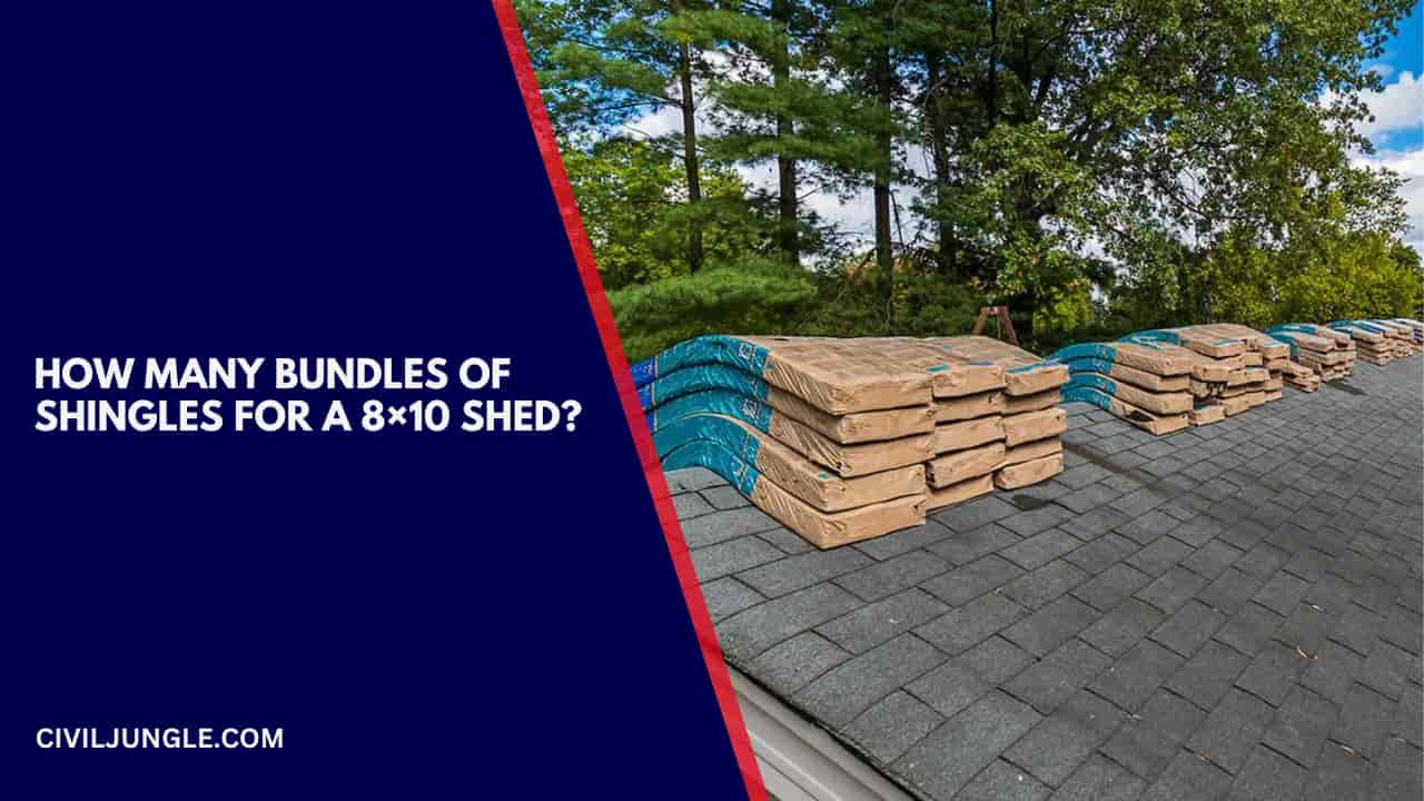 How Many Bundles of Shingles for a 8×10 Shed