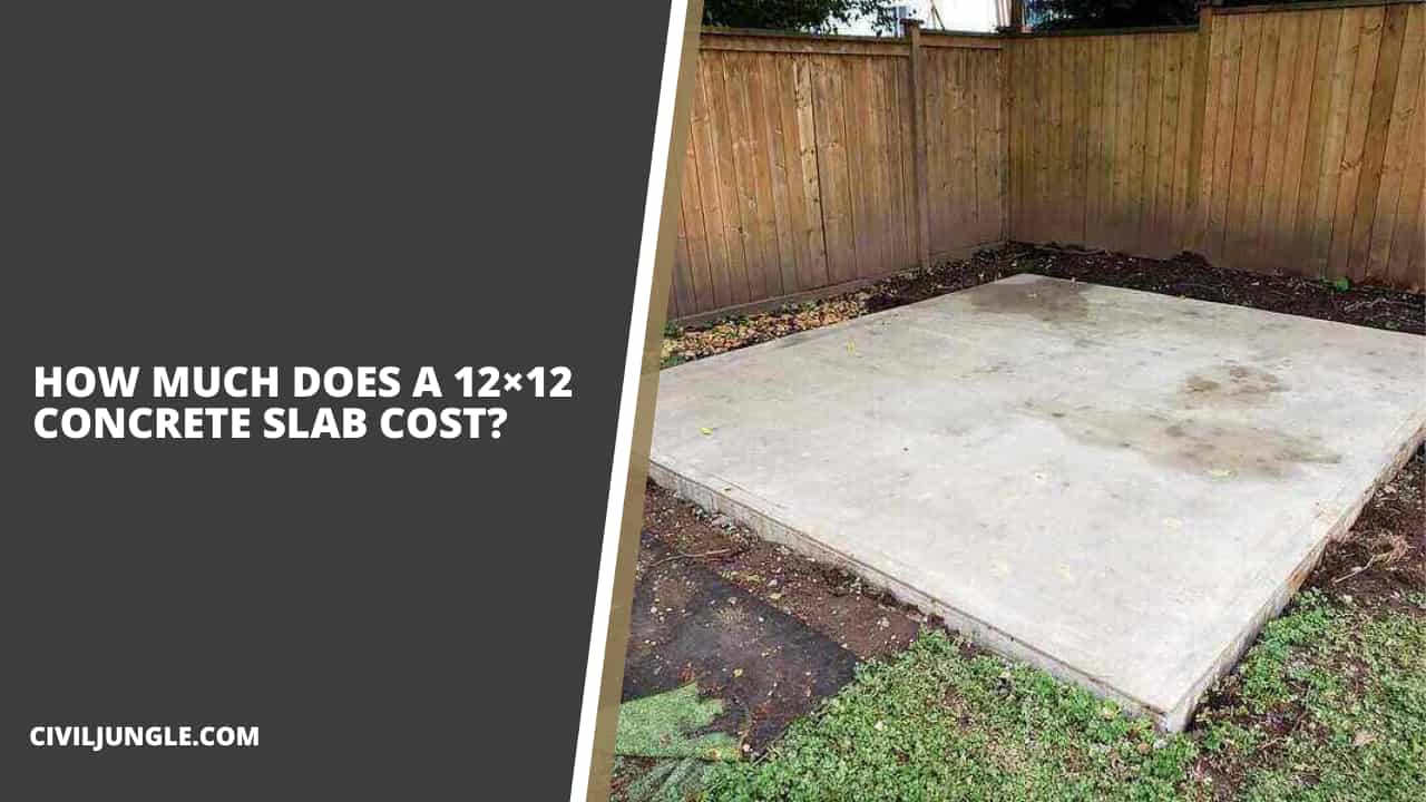 How Much Does a 12×12 Concrete Slab Cost