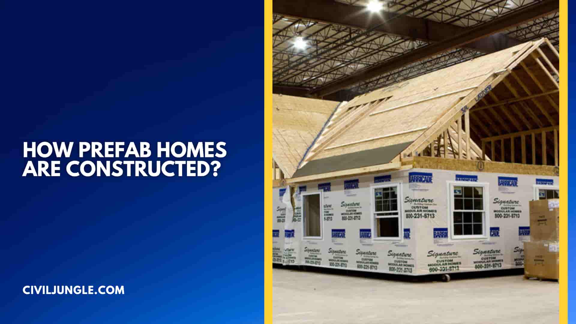 How Prefab Homes Are Constructed?