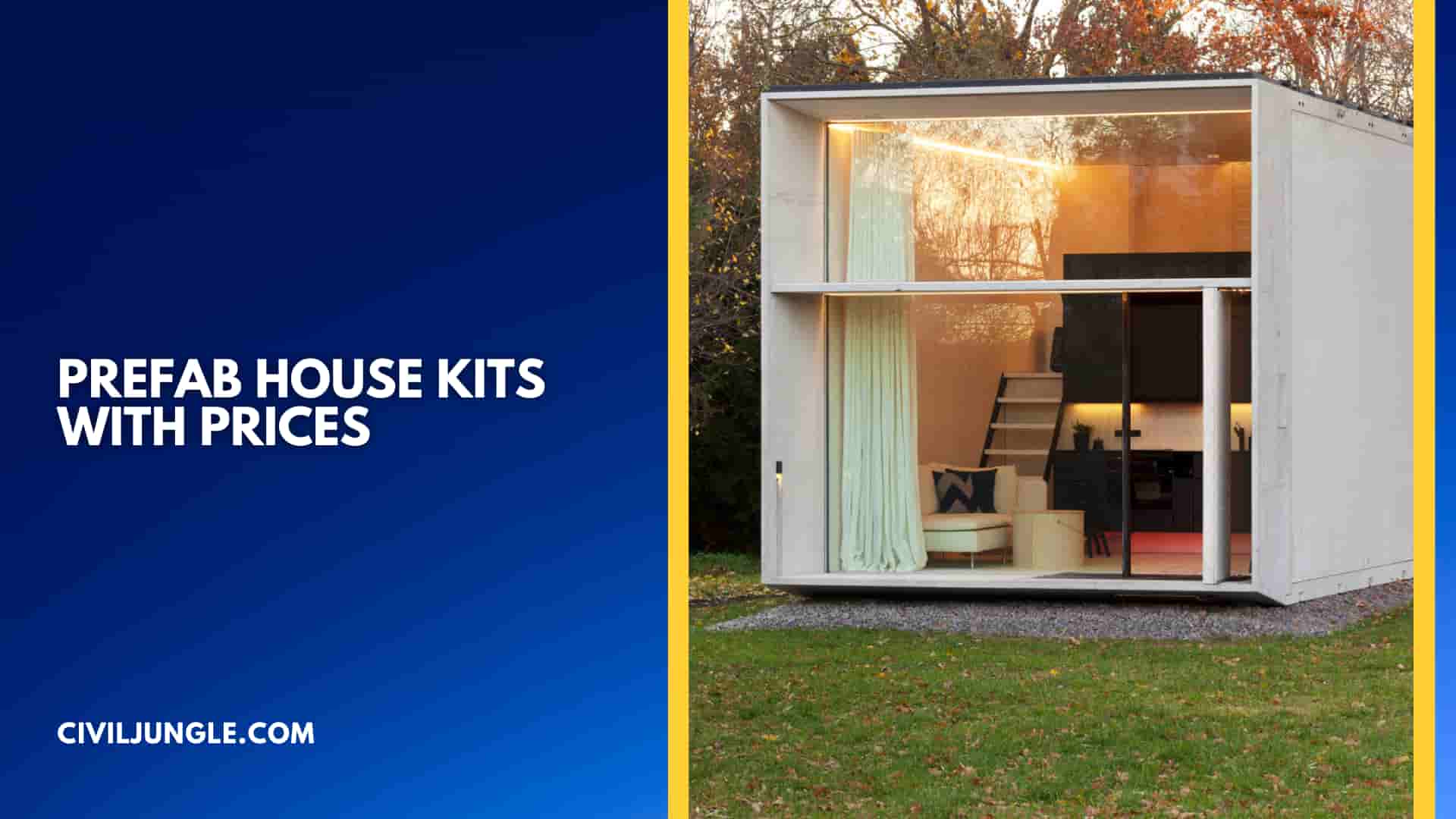 Prefab House Kits with Prices
