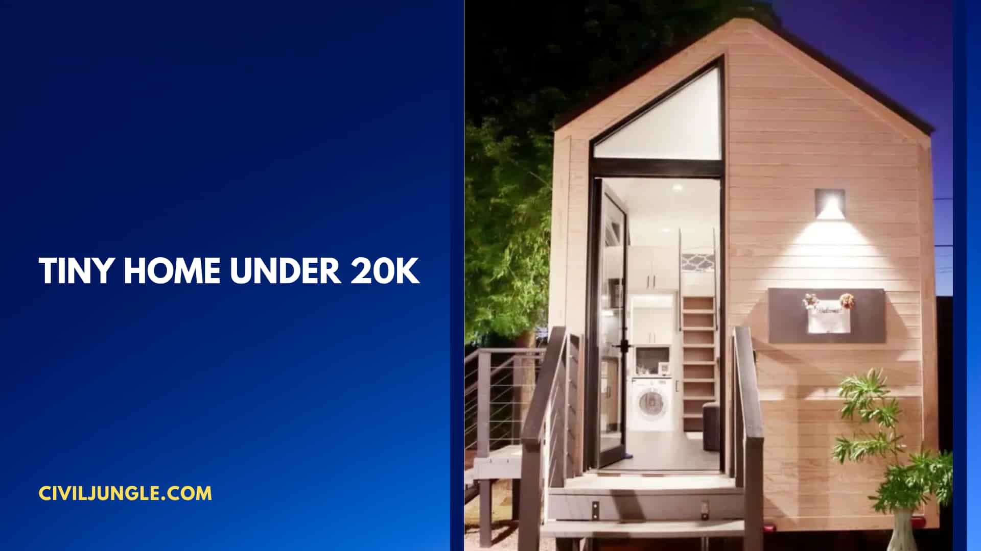 Tiny Home Under 20k
