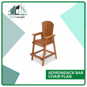 Adirondack Bar Chair Plan