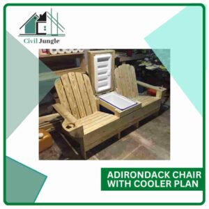 Adirondack Chair with Cooler Plan