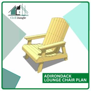 Adirondack Lounge Chair Plan