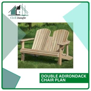 Double Adirondack Chair Plan