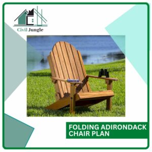 Folding Adirondack Chair Plan