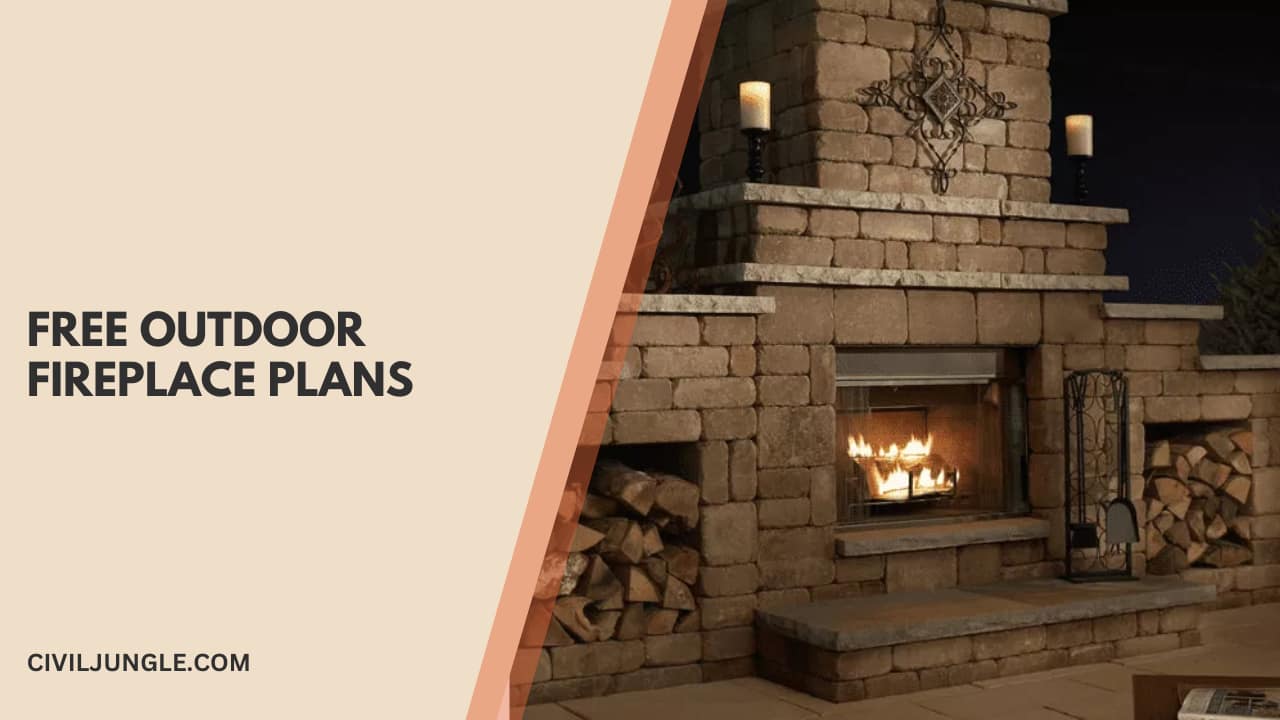 Free Outdoor Fireplace Plans
