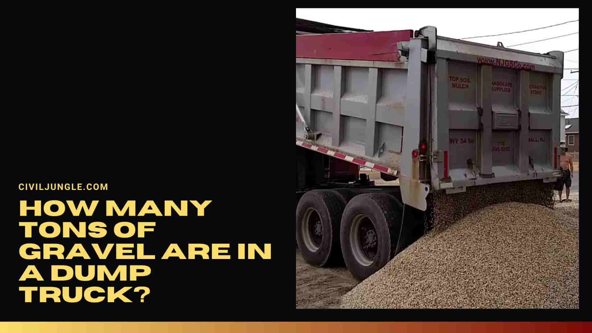 How Many Tons of Gravel Are in a Dump Truck?
