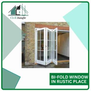 Bi-Fold Window in Rustic Place