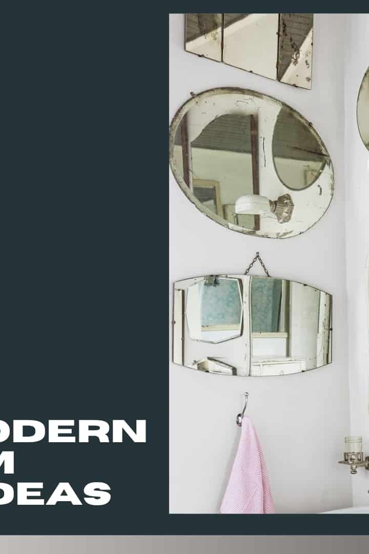 Best 40 Modern Bathroom Mirrors Ideas