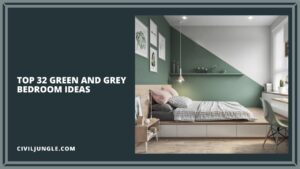 Top 32 Green and Grey Bedroom Ideas