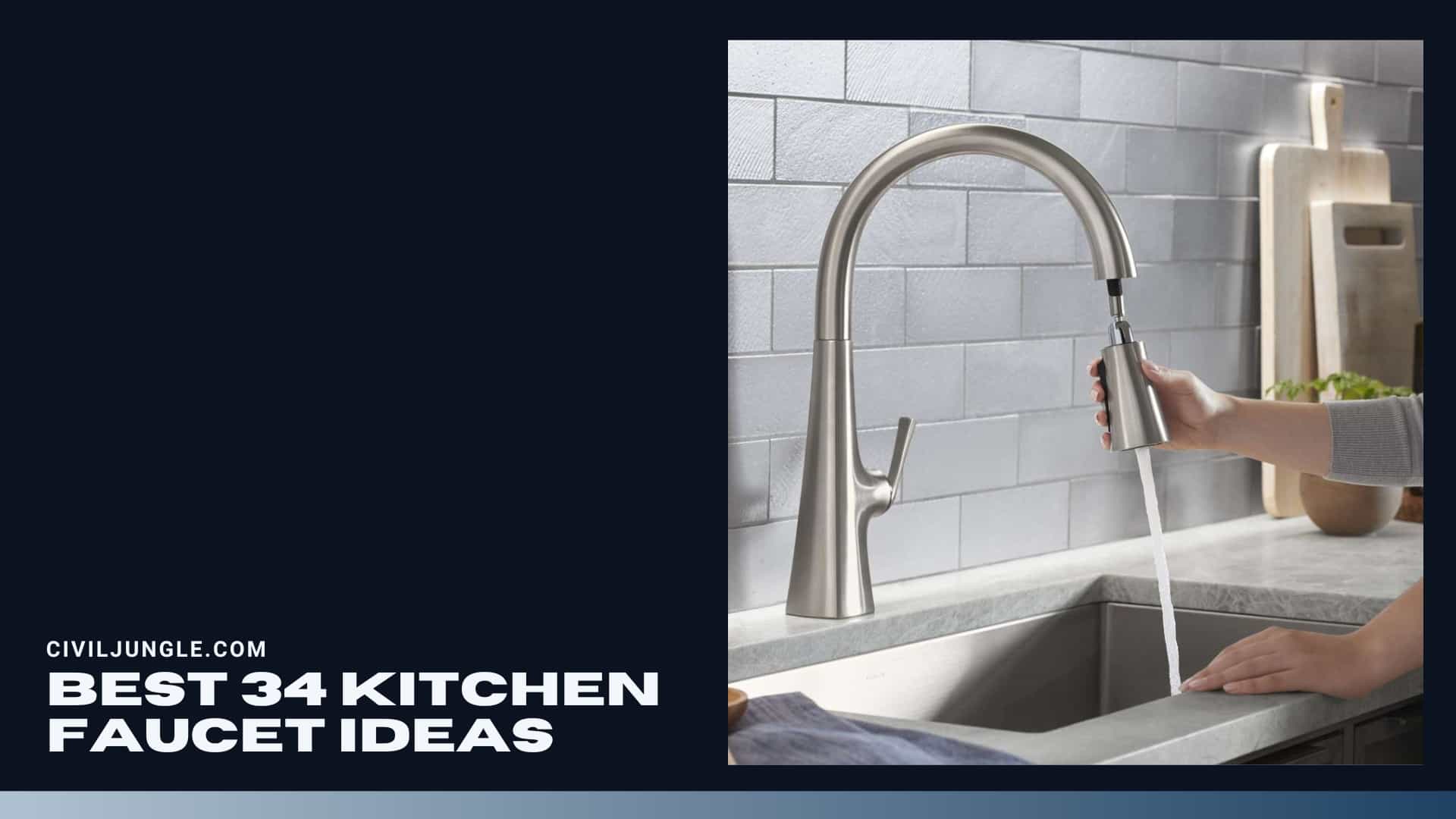 Best 34 Kitchen Faucet Ideas