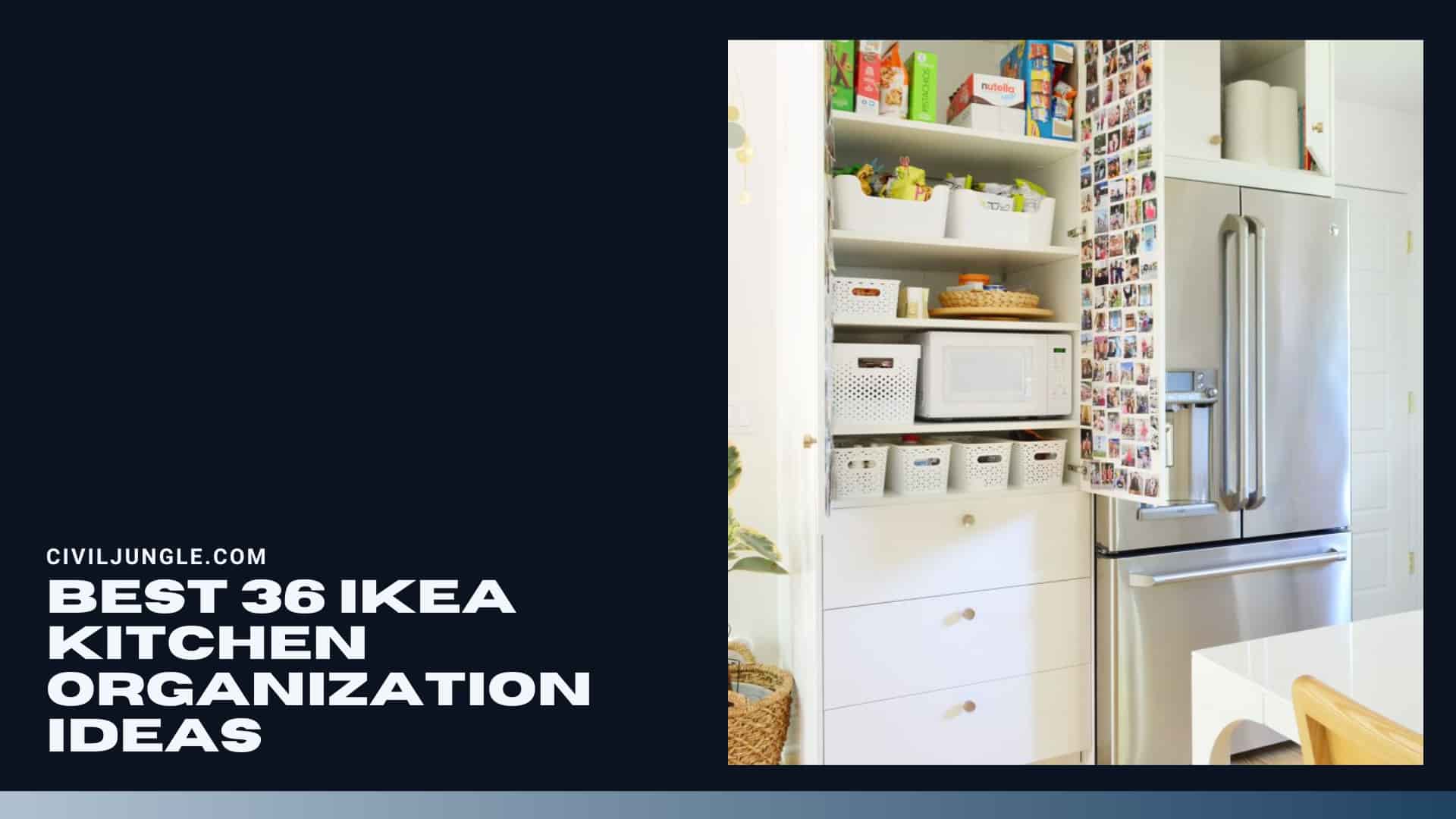 Best 36 Ikea Kitchen Organization Ideas