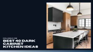 Best 40 Dark Cabinet Kitchen Ideas