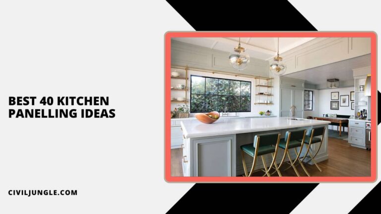 Best 40 Kitchen Panelling Ideas