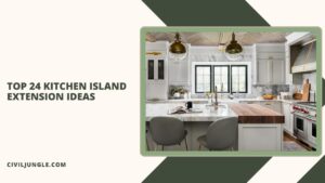 Top 24 Kitchen Island Extension Ideas