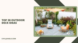 Top 30 Outdoor Deck Ideas