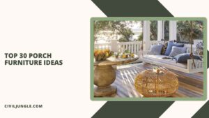 Top 30 Porch Furniture Ideas