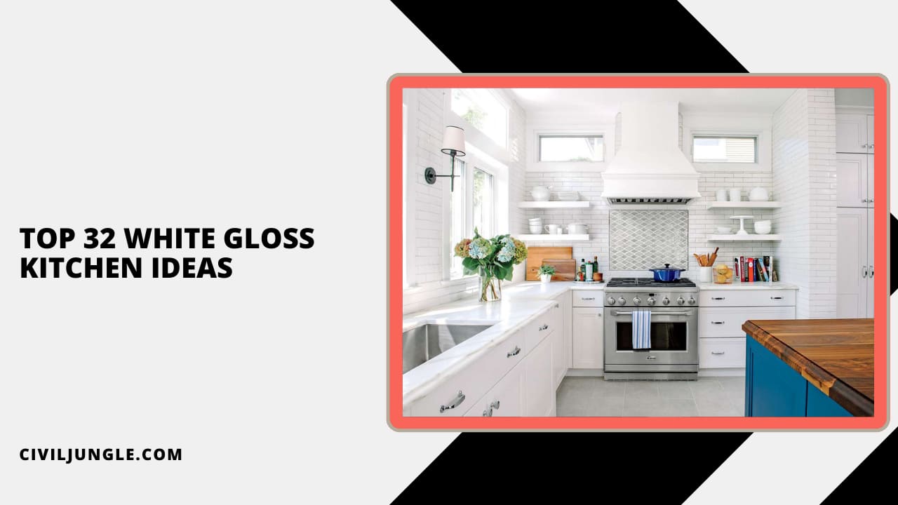 Top 32 White Gloss Kitchen Ideas
